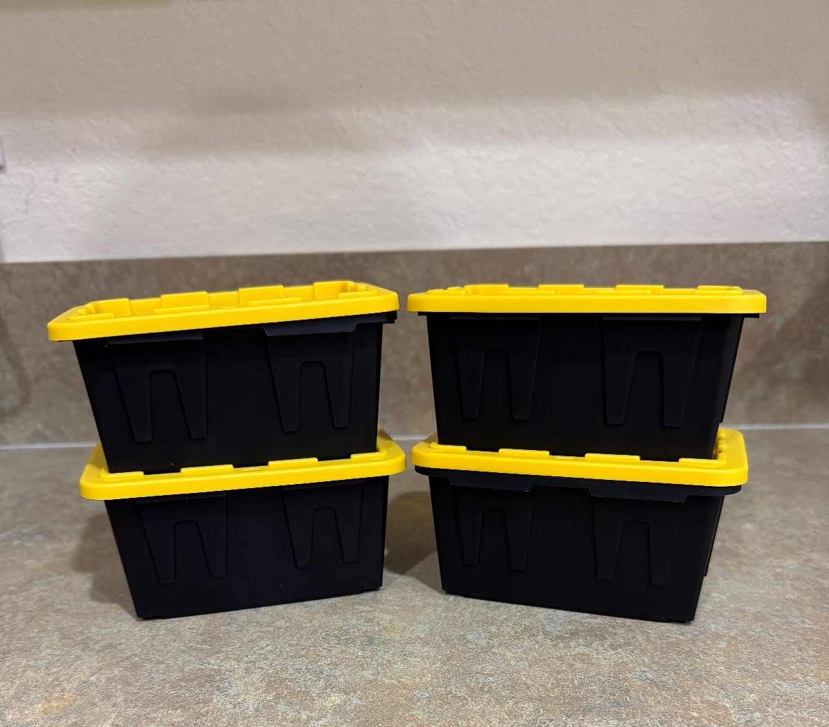 Lowe’s Teeny Tiny Tote Mini Storage Container With Lids SET OF 4 Lowes Viral NEW