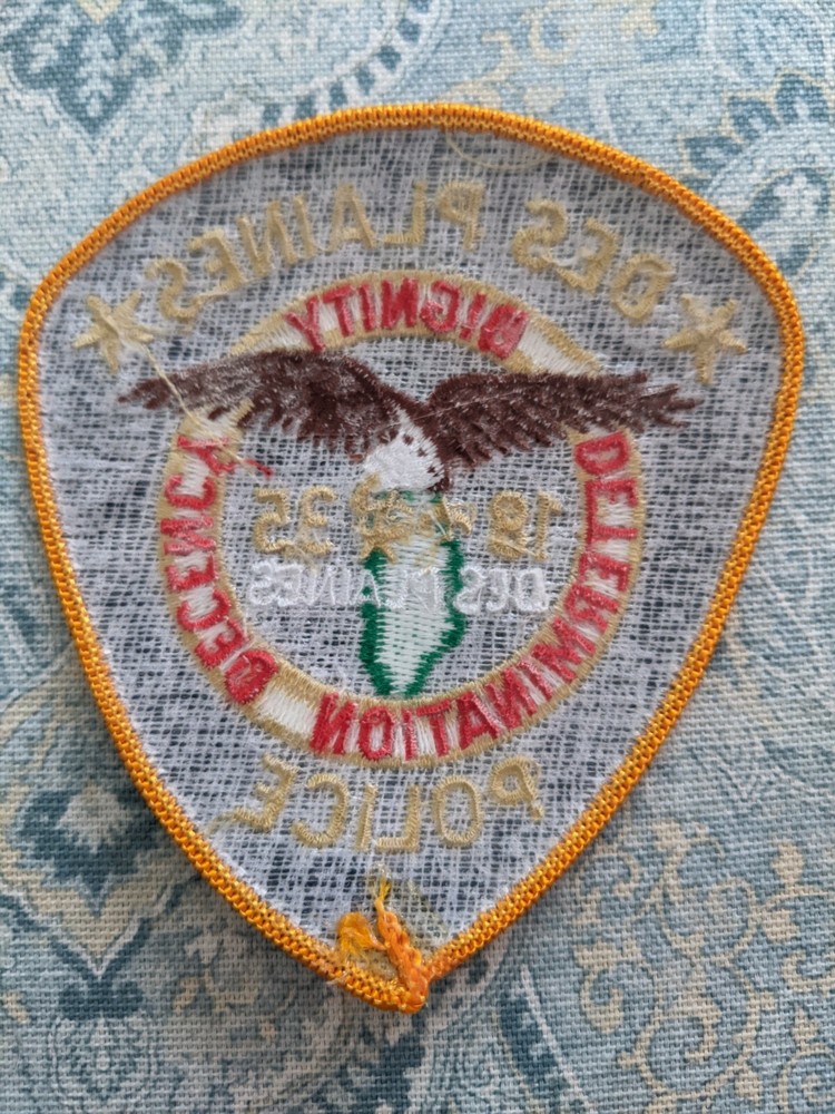 DES PLAINES POLICE DEPARTMENT SHOULDER PATCH
