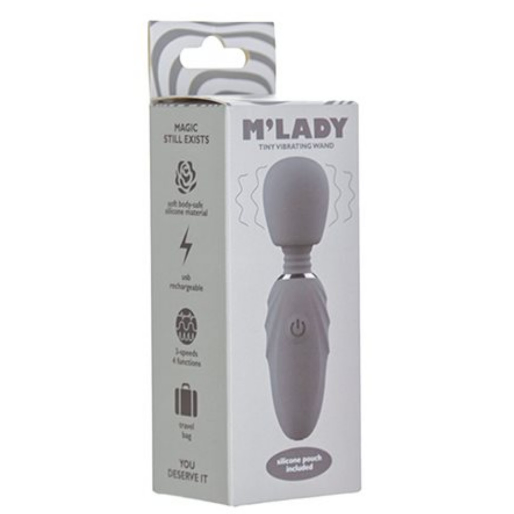 Petite Vibrating Bendable Neck Vibrator Easy to Use Rechargeable Tiny Wand