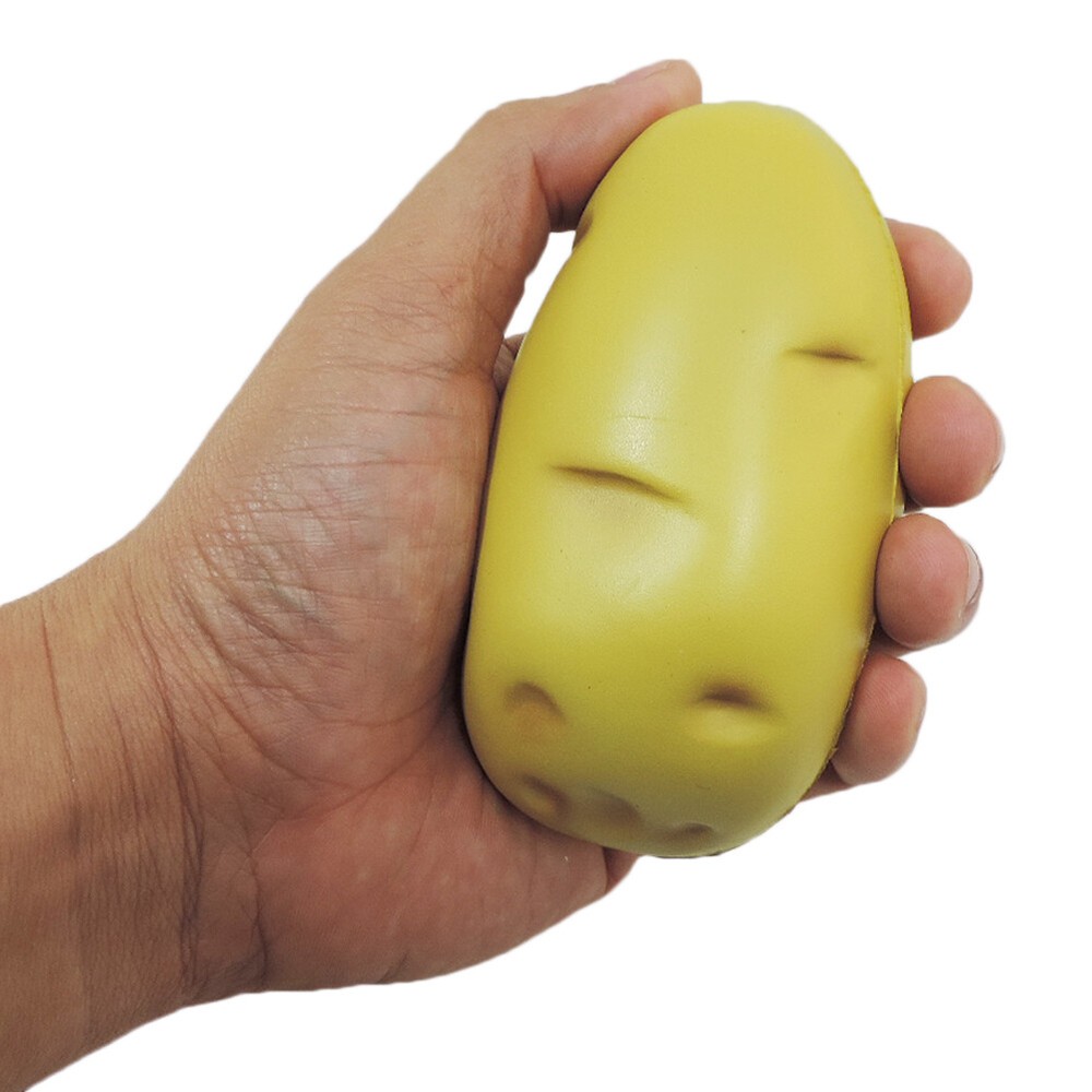 Stress Relief Squeezable Foam Potato 3 Pack