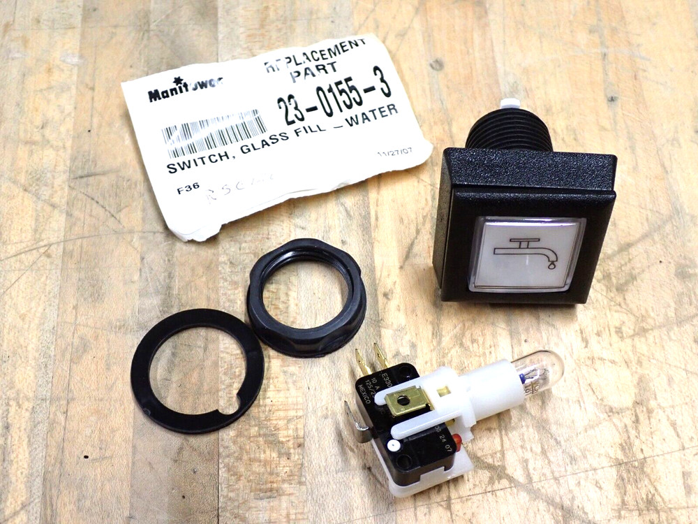23-0155-3 MANITOWOC SWITCH GLASS FILL WATER NEW