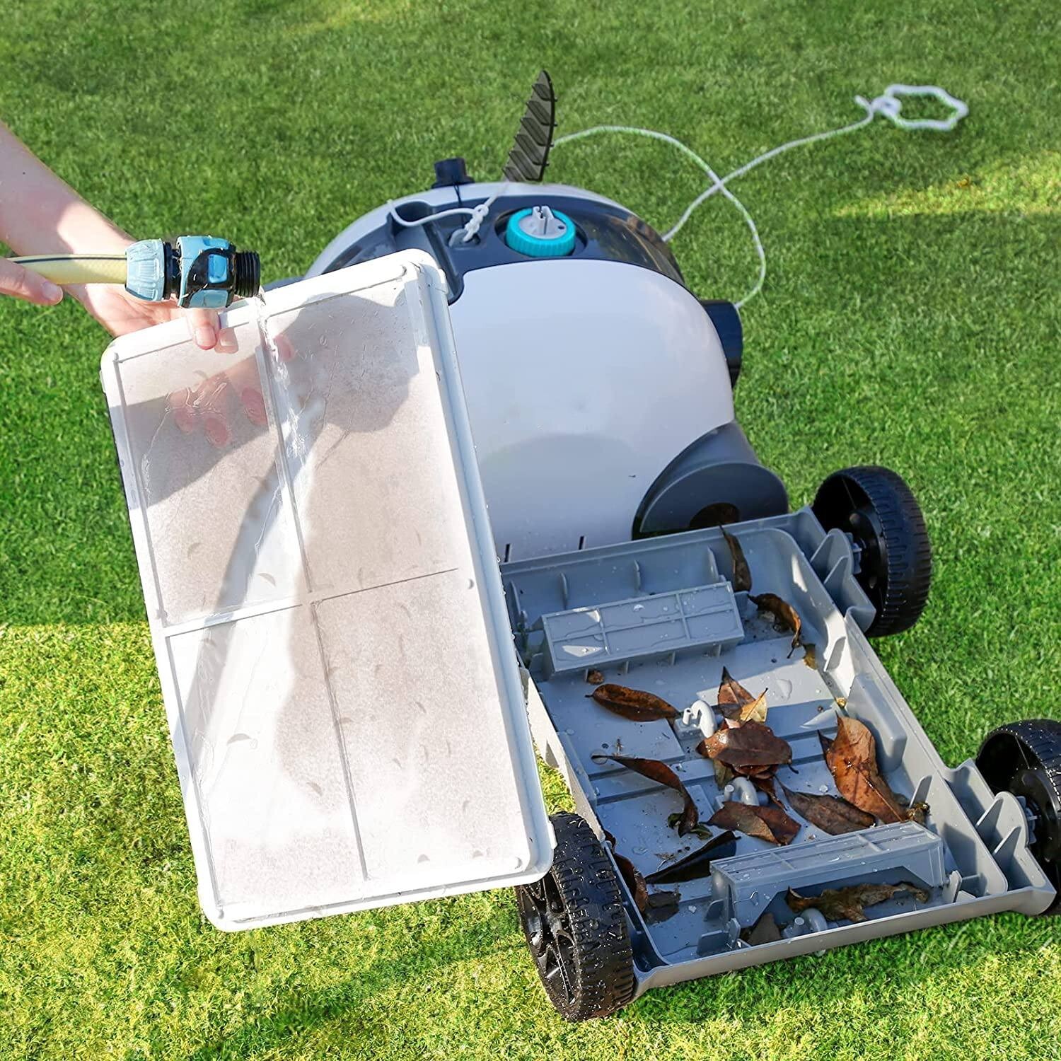 AIPER Cordless Robotic Automatic Pool Cleaner Vacuum,5000 mAh Rechargeable USED