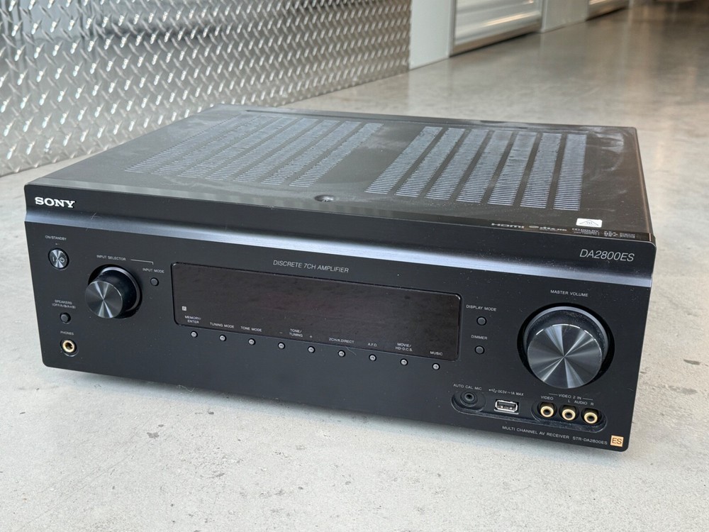 Sony STR-DA2800ES, 7.2-Channel 100W AV Receiver w/remote bundle: Control4