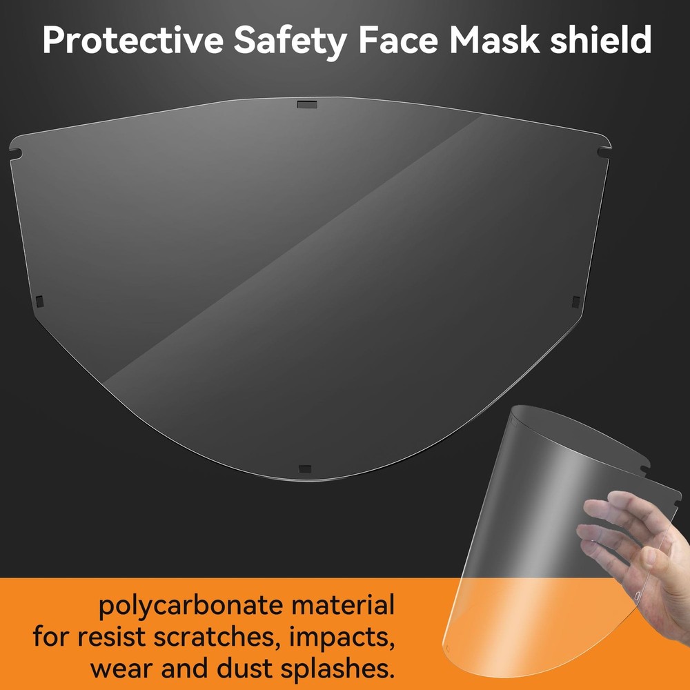 Replacement Window Compatible with Jackson Safety MAXVIEW Premium Face Shield...