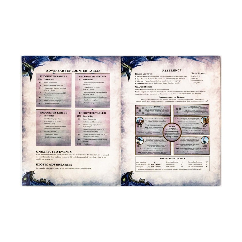 GW Warhammer Quest Warhammer Quest - Silver Tower, Rules Only! VG+