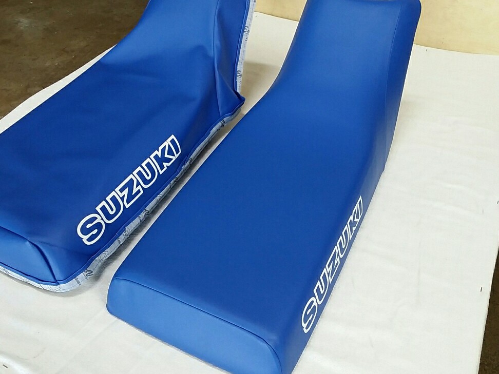 SUZUKI LT230 SEAT COVER QUAD SPORT 1987 MODEL SEAT COVER (blue) (S*-38)