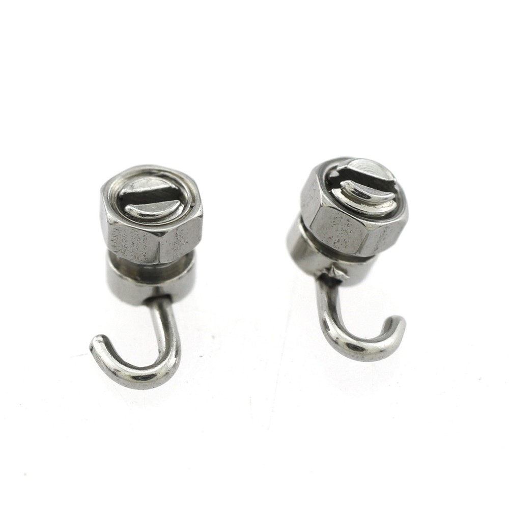 Dental Orthodontic Crimpable Arch Wire Stop Locks Activity Hooks Left Right Set