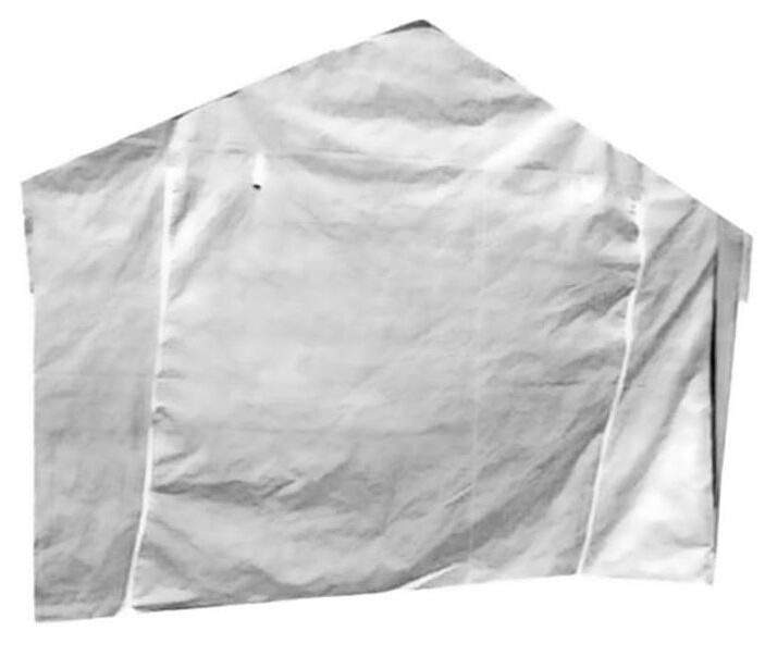 10X20 Canopy Tarp Carport () Front Panel White
