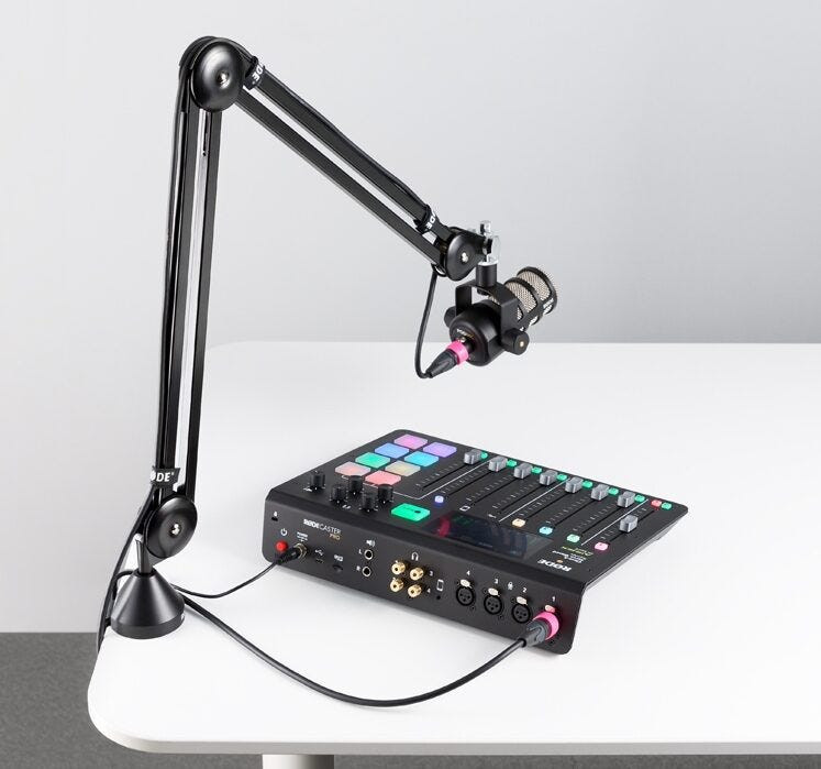 Rode PSA1 with Pop Filter