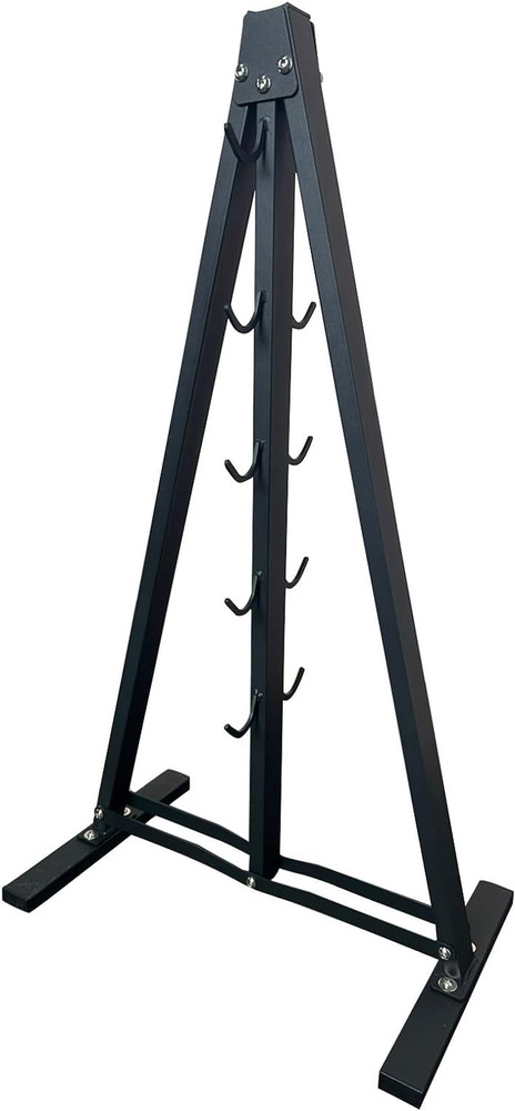 Heavy Duty LAT Pull Down Bar Storage Rack for Gym Attachments