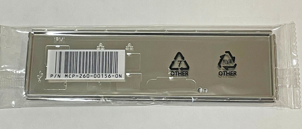 SuperMicro IO SHIELD BACKPLATE FOR X12DPL-i6