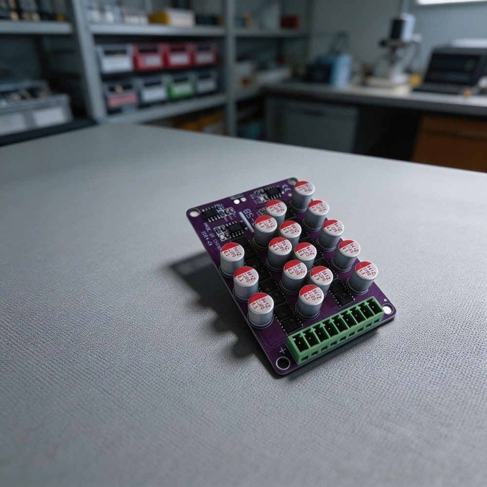 Lithium Battery Equalizer Board 6A Max Balancing Current 2.5V 4.4V Support