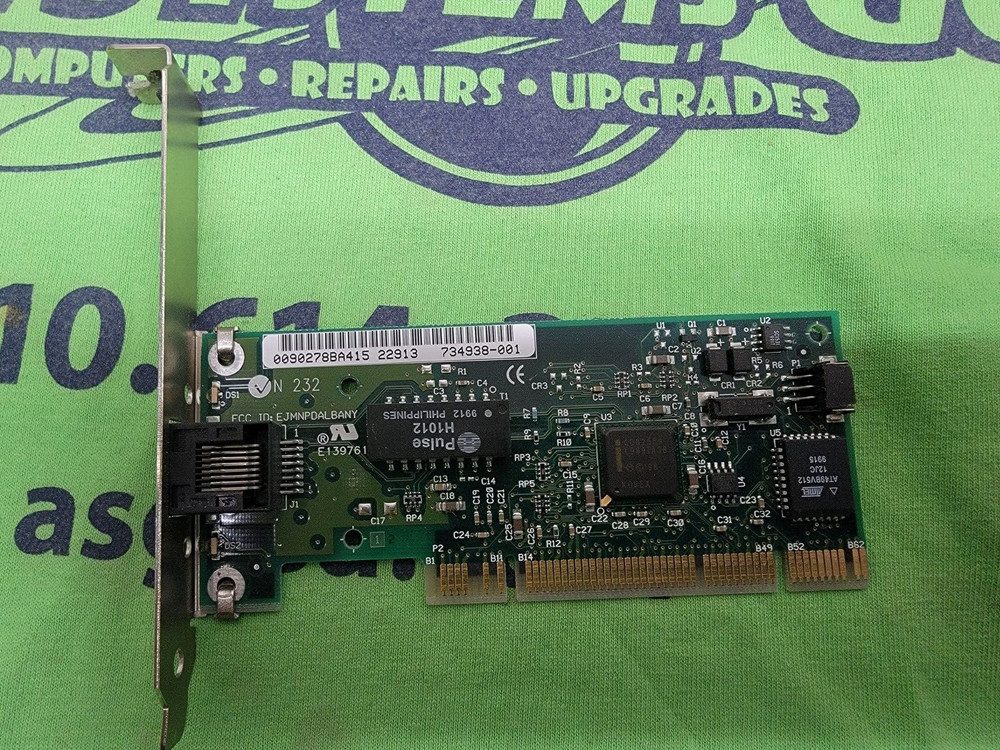 INTEL 734938-001 ETHERNET PCI CONTROLLER RJ45