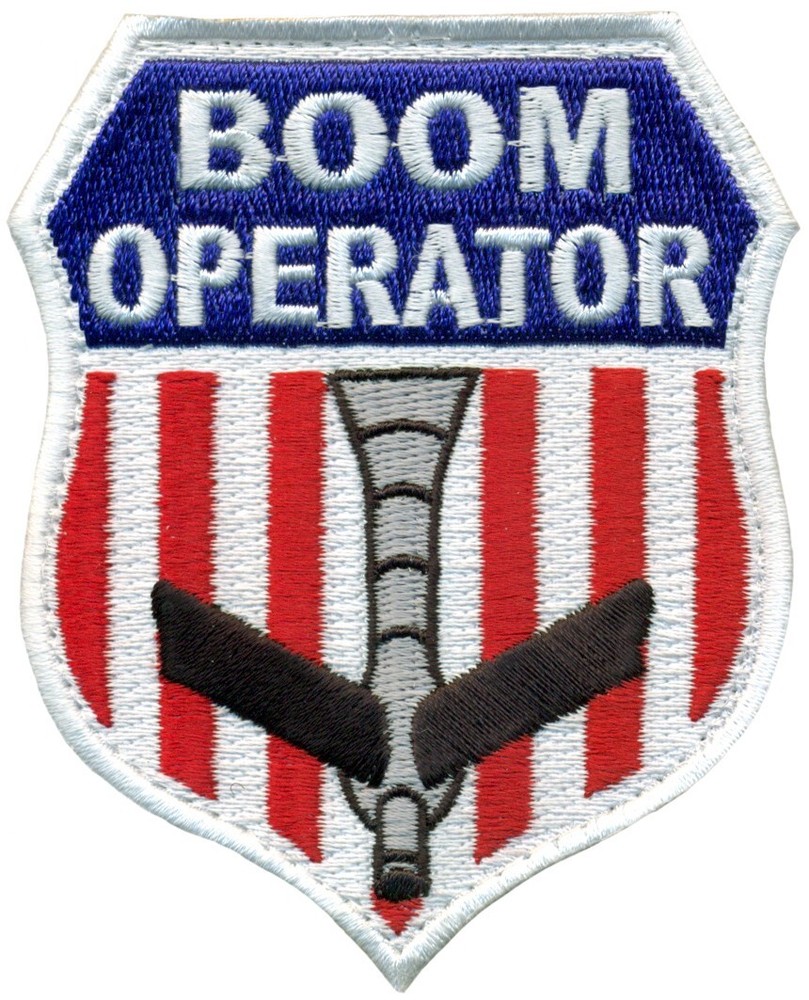 USAF KC-135 & KC-46 AIR REFUELING BOOM OPERATOR PATCH