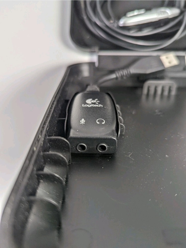 Logitech Premium Notebook Silver/Black Headset