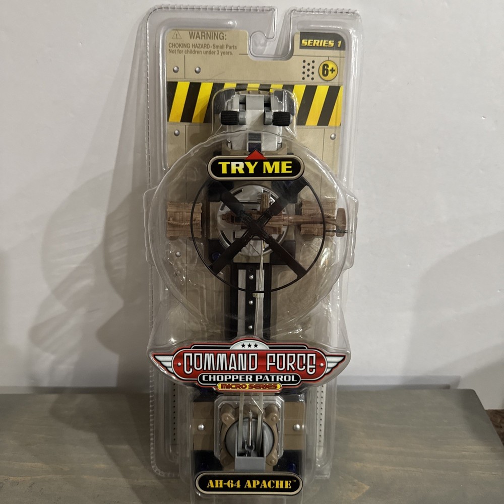 Command Force AH-64 Micro Series Dual Flight Remote Control Helicopter NIB