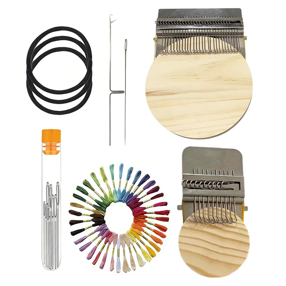 Knit Patch Kit Darning Loom, Knitpatch Patchmaker 2.0 Kit, Loom Knitting Machine
