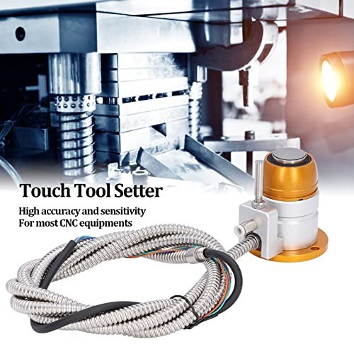 CNC Automatic Tool Sensor Gauge, DC 24V Normally Closed CNC Z Axis Tool Sette...