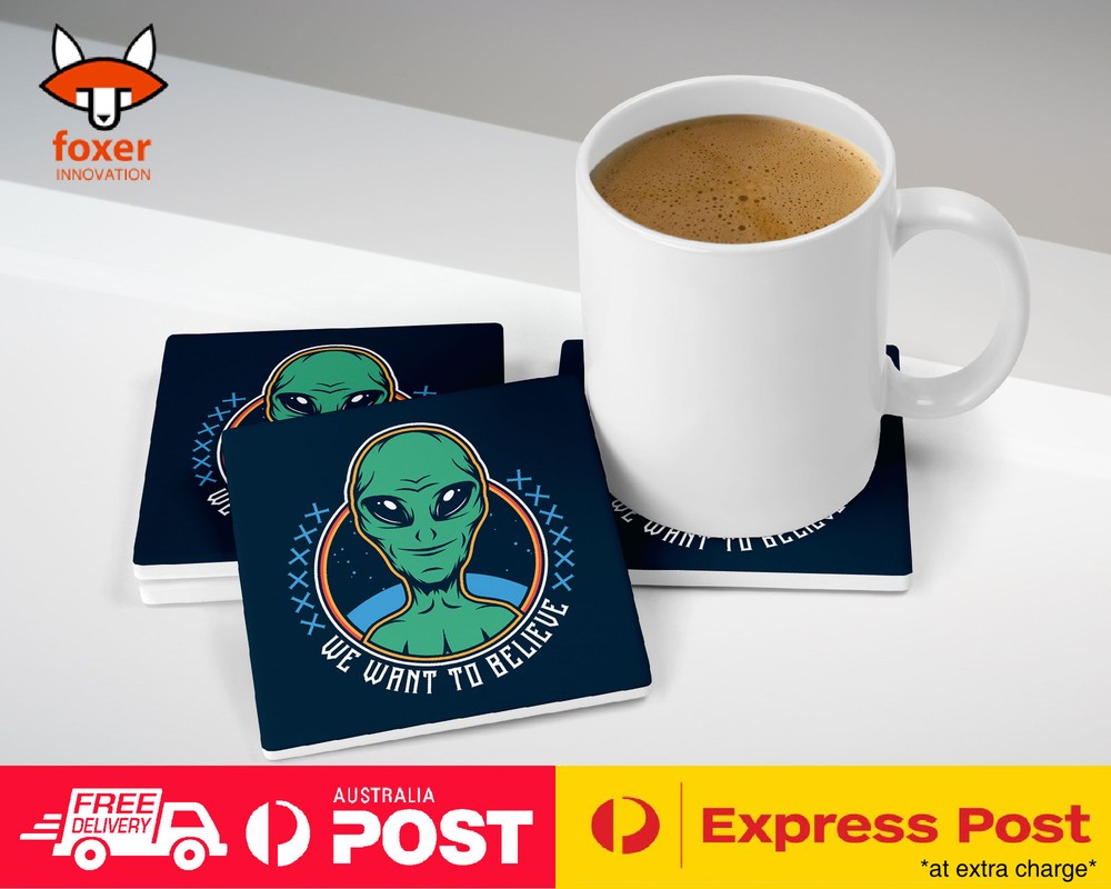 COASTER COFFEE DRINKING MAT|FUNNY SPACE VACATION QUOTES #4