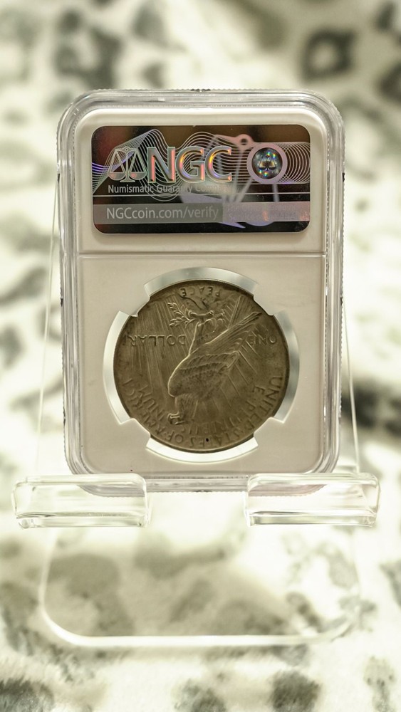 1923 MS63 Peace Dollar PCGS Certified