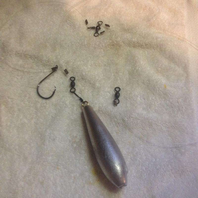 4 PACK GROUPER OR SNAPPER 16oz SNAP ON SINKER RIG
