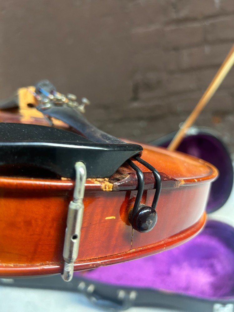 4/4 Violin Unknown Maker With Case