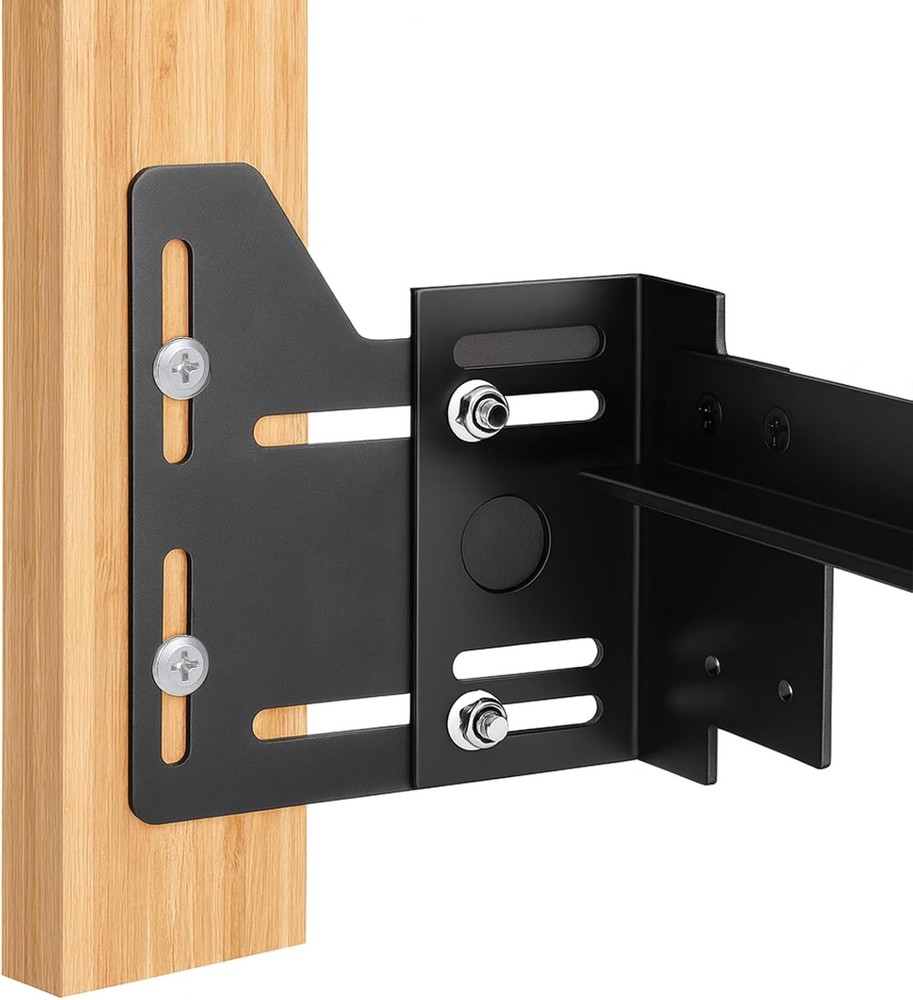 4PCS Bed Frame Brackets Adapter Headboard Extra Heavy Duty Bed Frame Adapter