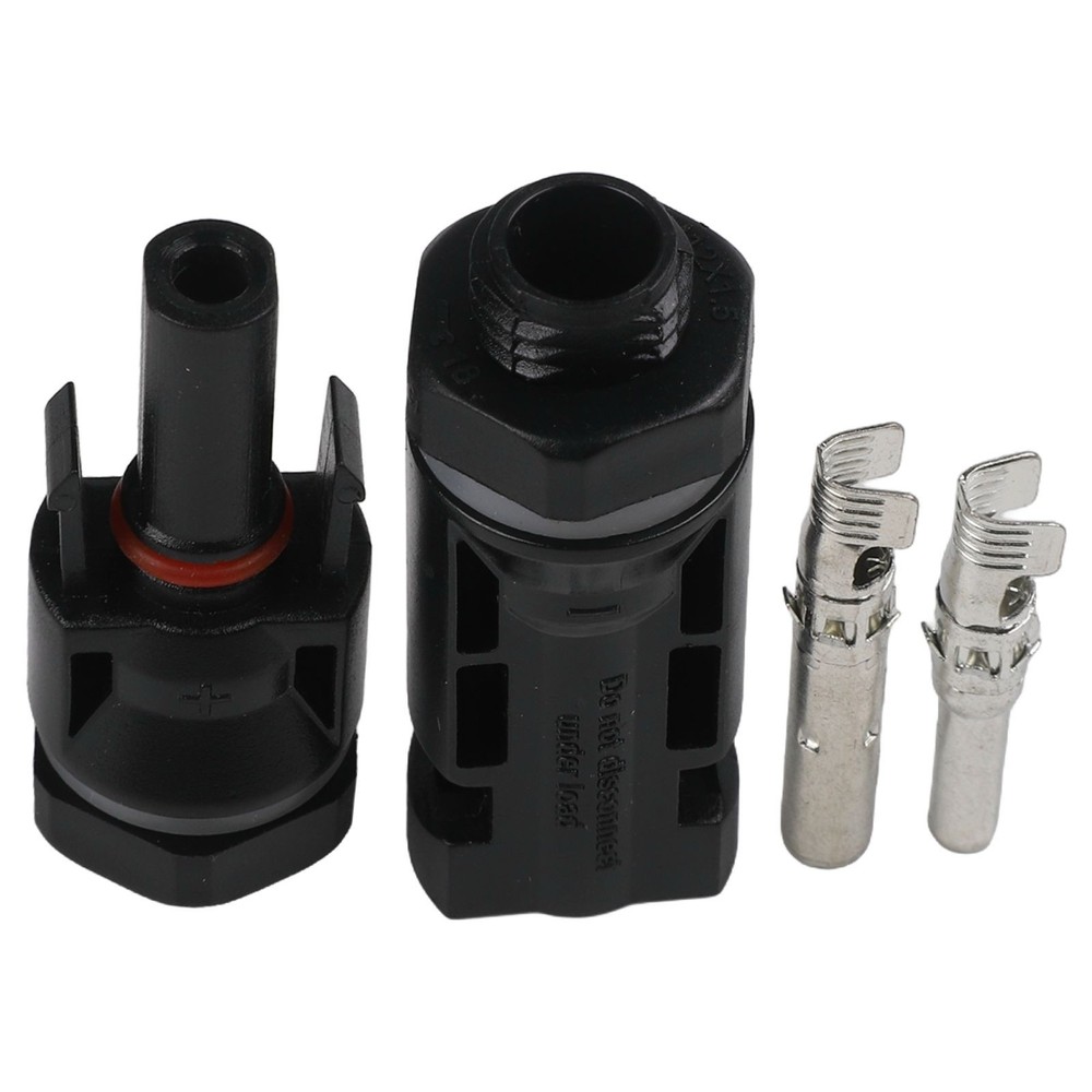 Efficient Power Distributor Adapter for Solar Panel Connections 5 Sets Included