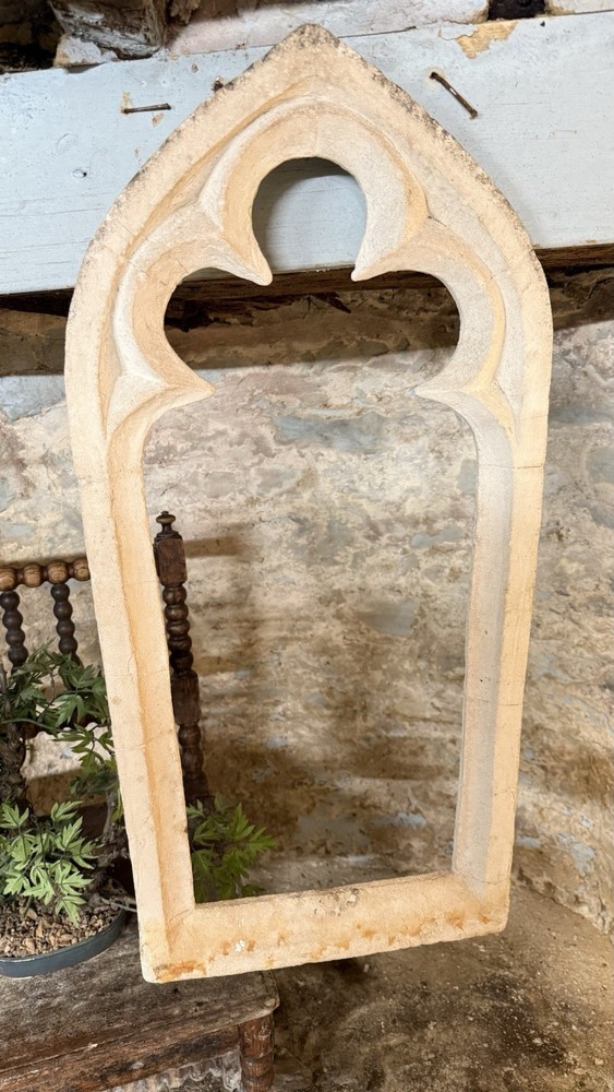 Antique Gothic Window Frame Reconstructed Frame Great Gothic Feature