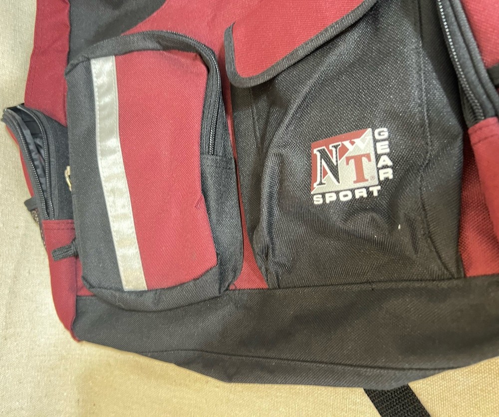 Northwest Territory Red Full-Size Backpack – Multiple Pockets & Storage