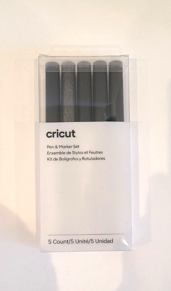 Cricut Multi Pen Set, Black 5 Pcs 2002948
