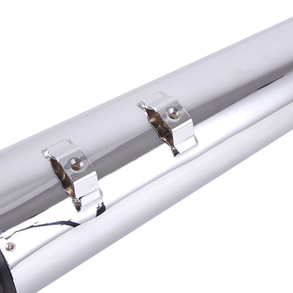 4" Megaphone Exhaust Pipes Mufflers For Harley Touring Ultra Classic Road Glide