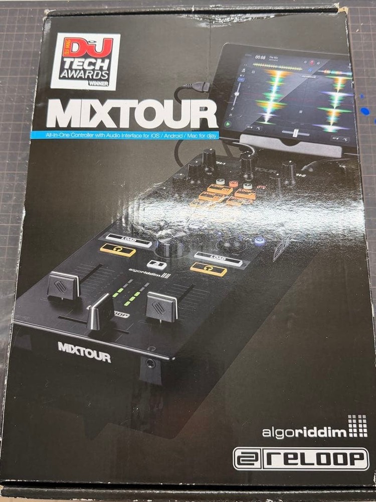 Reloop MIXTOUR Portable DJ Controller Audio Interface for djay TRAKTOR #0001