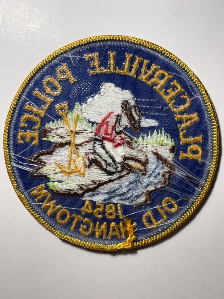 Placerville California Police Patch