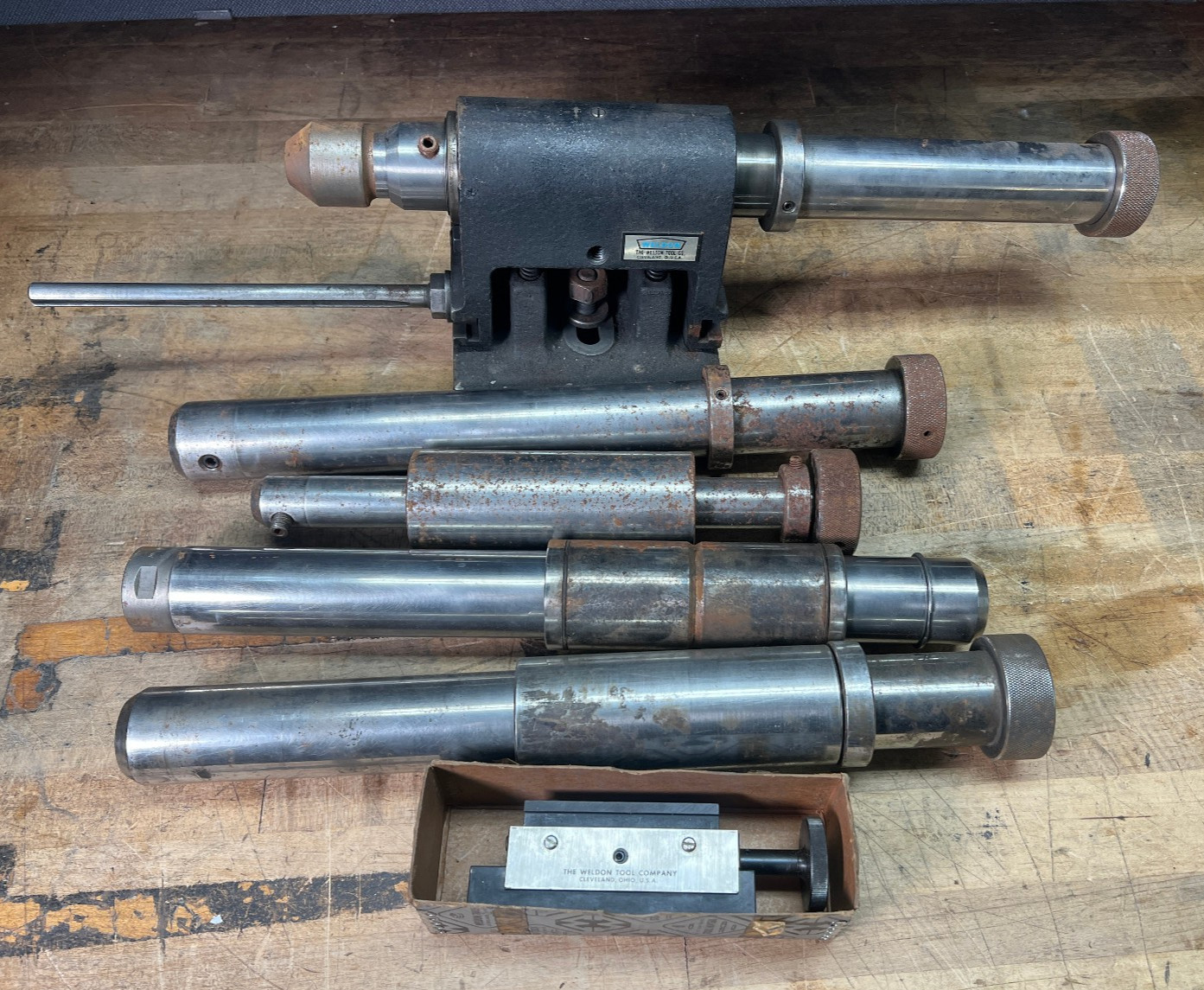 WELDON ENDMILL SHARPENING AIRFLOW FIXTURE package Nice