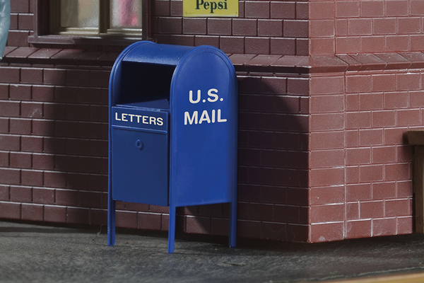 PIKO 62297 G Scale Mailboxes, 4 Pieces Kit