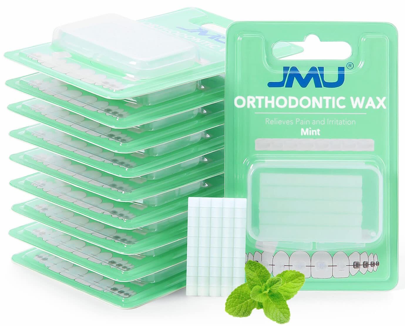 Dental Orthodontic Wax Mint Scent For Relief Braces Gum Irritation