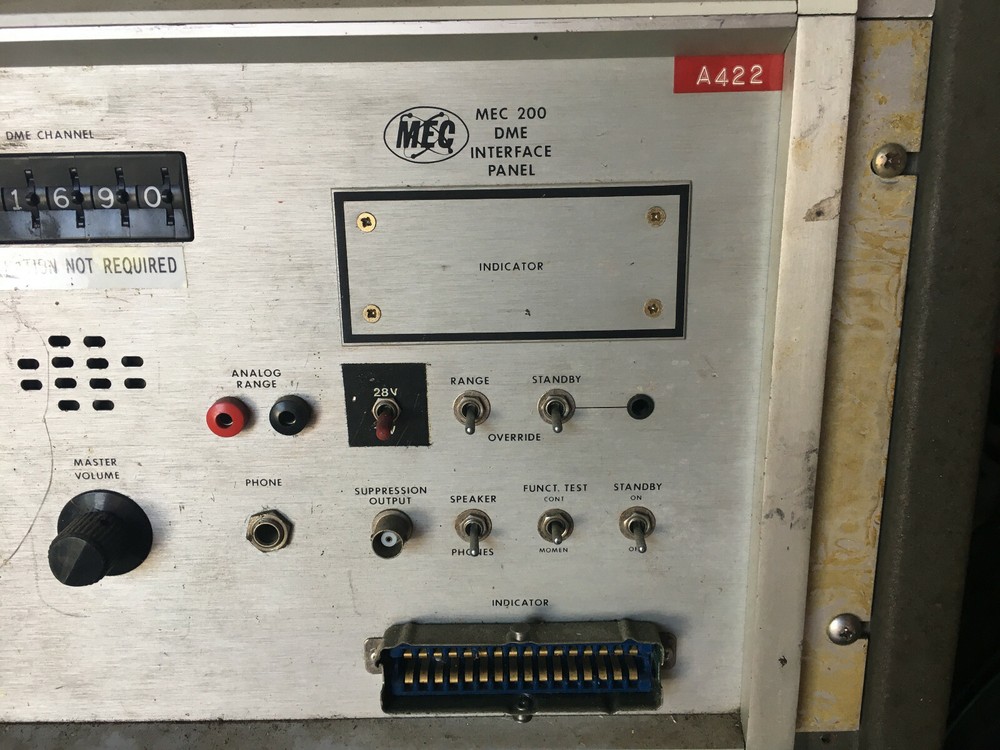 MEC 200 DME Test Panel