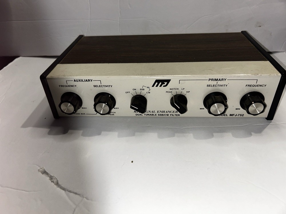 mfj752 tunable filter