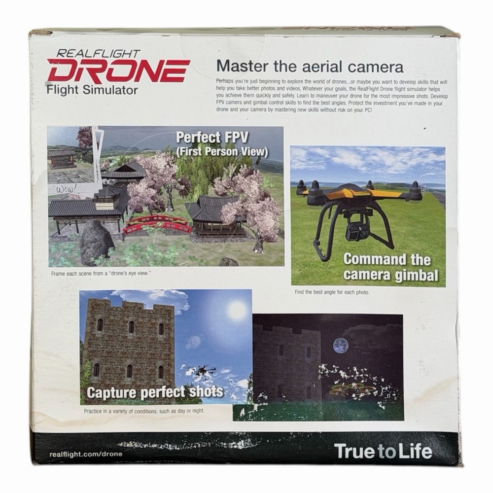 RealFlight Drone Flight Simulator InterLink Controller PC Windows NEW