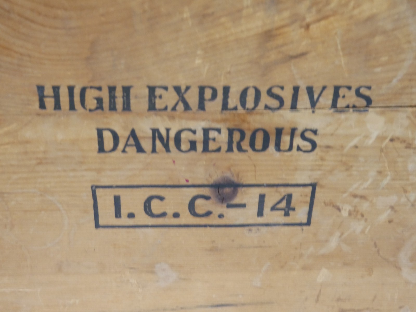 Vintage DuPont Extra Dynamite Explosives Wood Box 50 lbs- 1 1/8 x 8