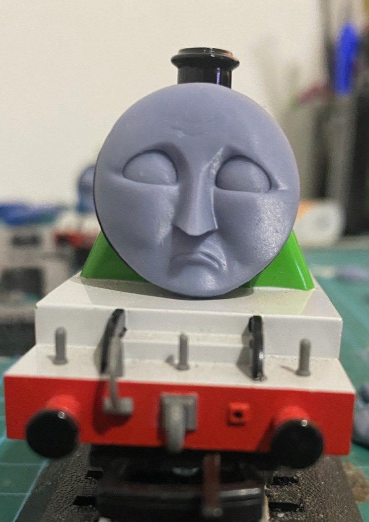 Custom HO/OO Bachmann Henry Magnetic Faces Set of 6
