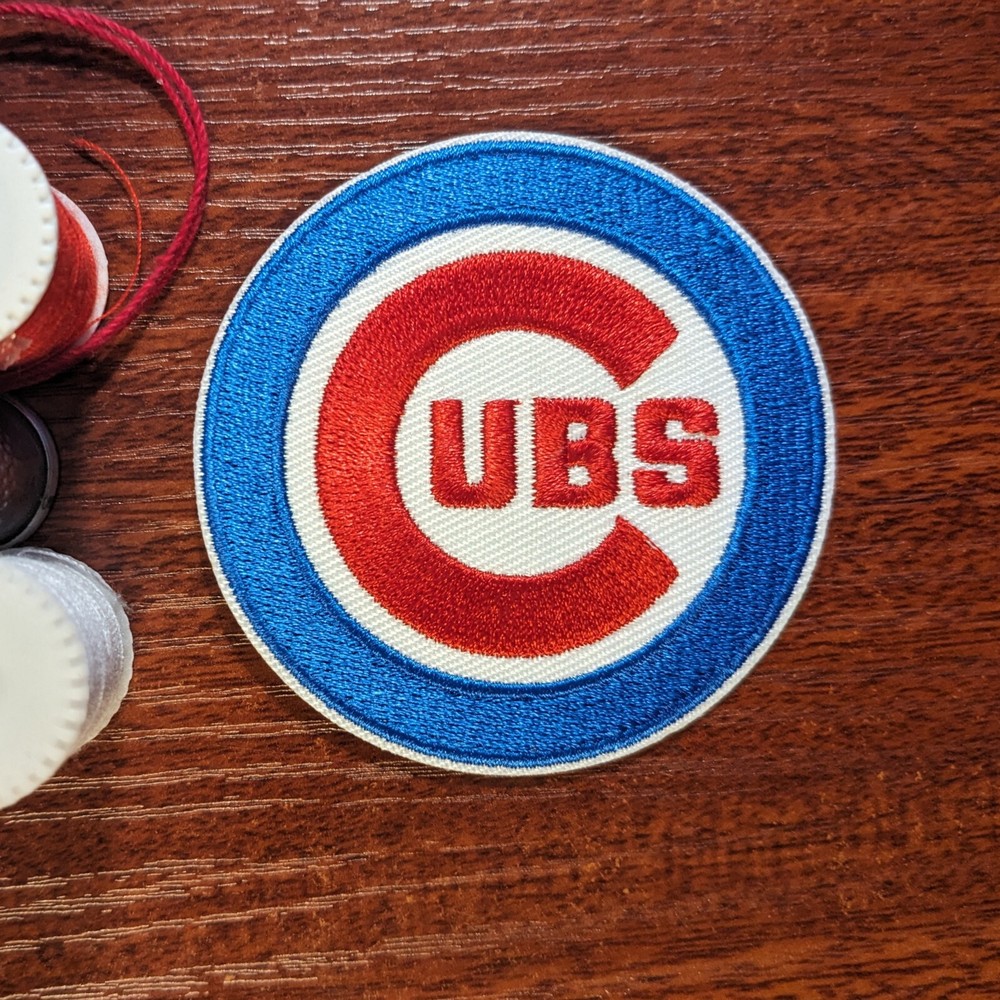 Chicago Cubs Patch MLB Baseball Cubbies Embroidered Iron On 2.5"