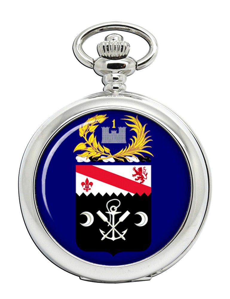 1st Engineer Battalion US Army Pocket Watch