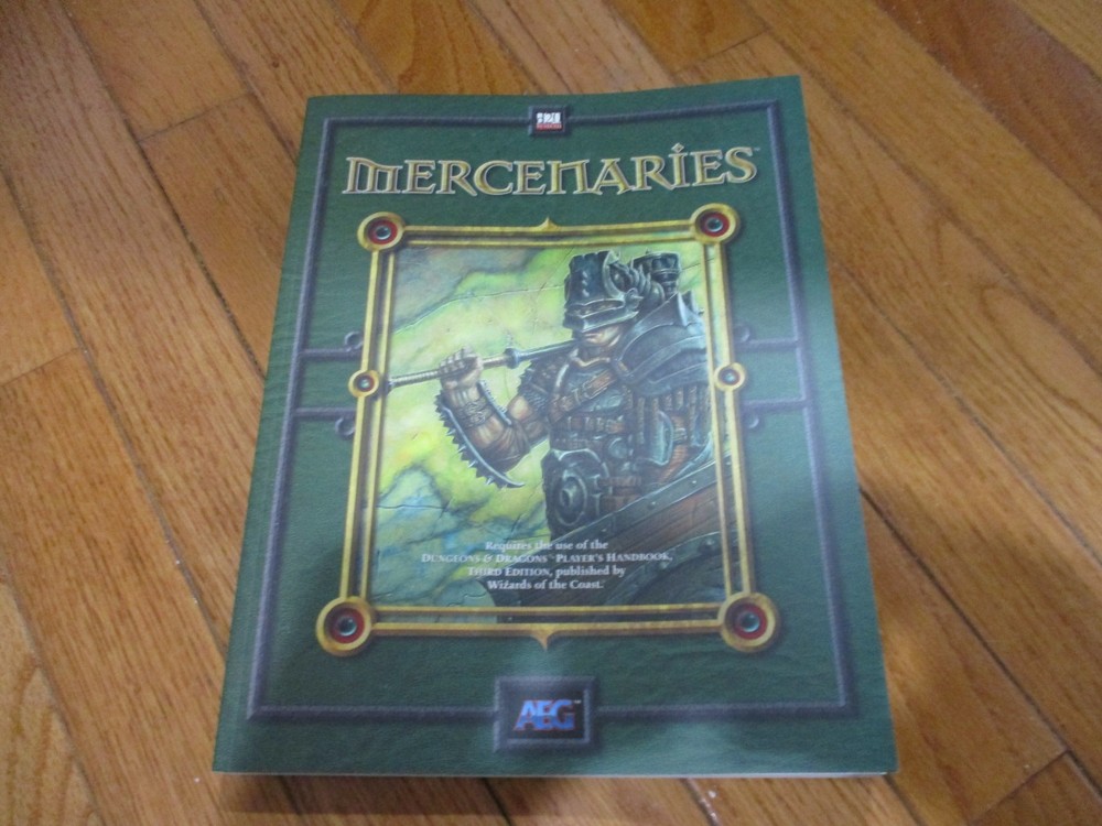 D&D D20 AEG Mercenaries