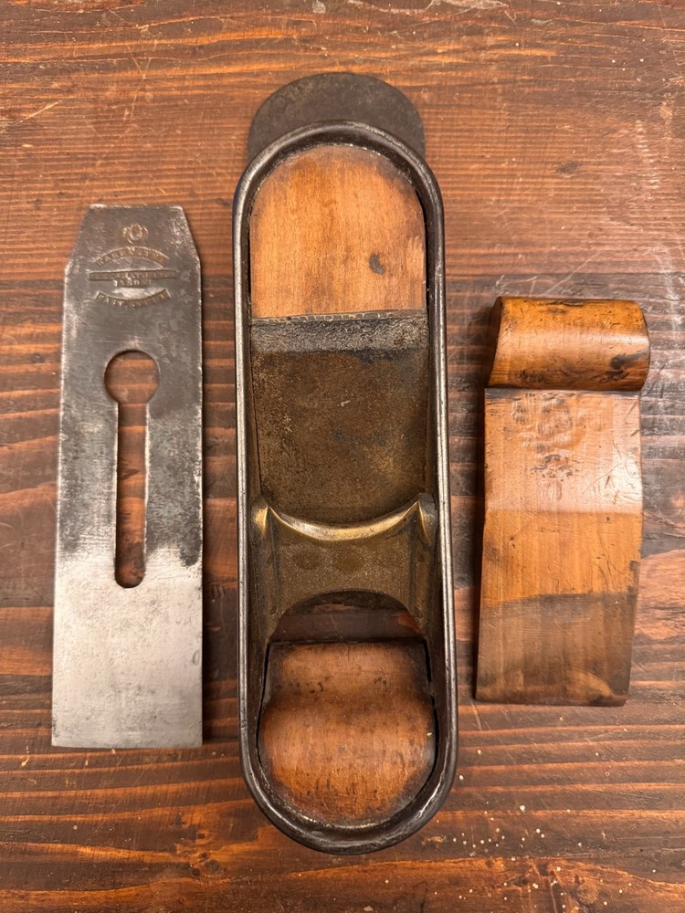 Iron Mitre Plane Mathieson Cutter British Woodwork Tool