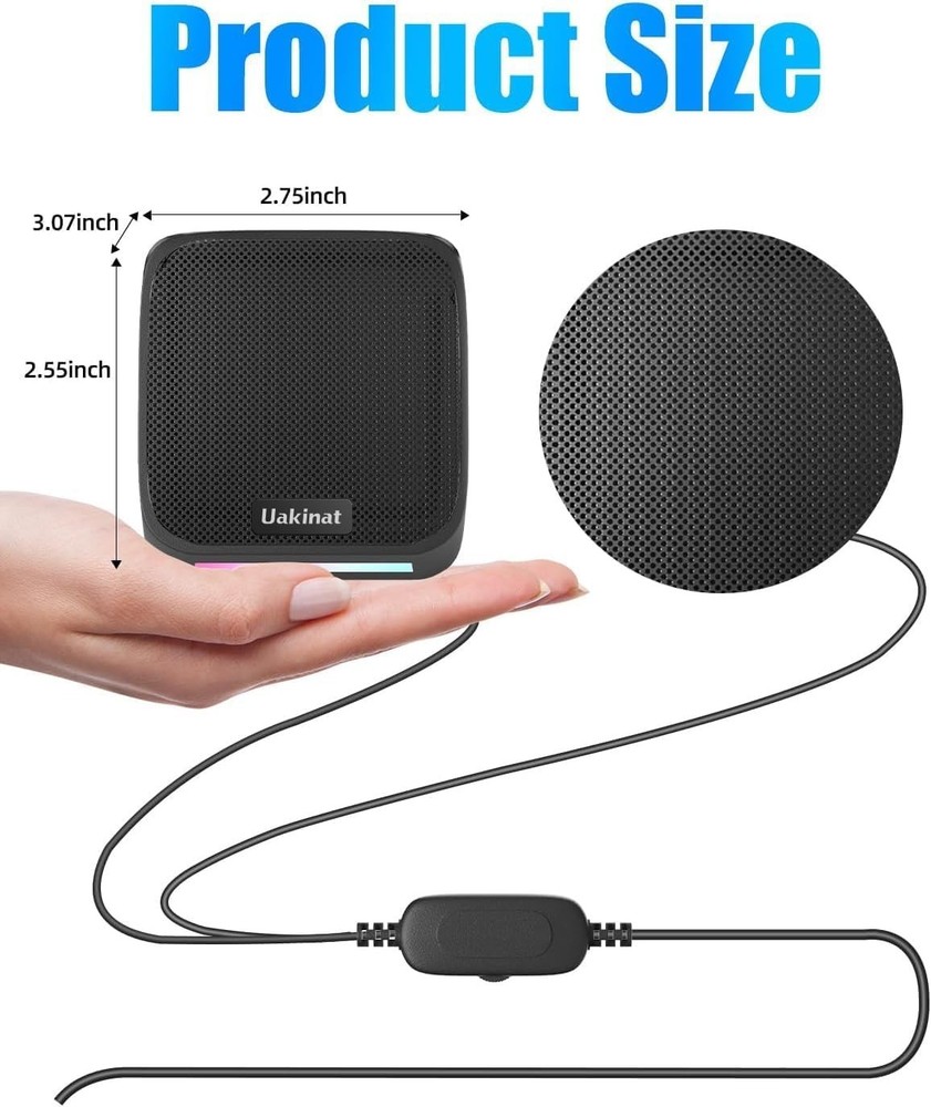 Sleek USB Powered Desktop Speakers - Compact Audio Experience for PCs & Laptops