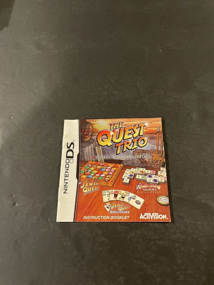 quest trio ds Manual only