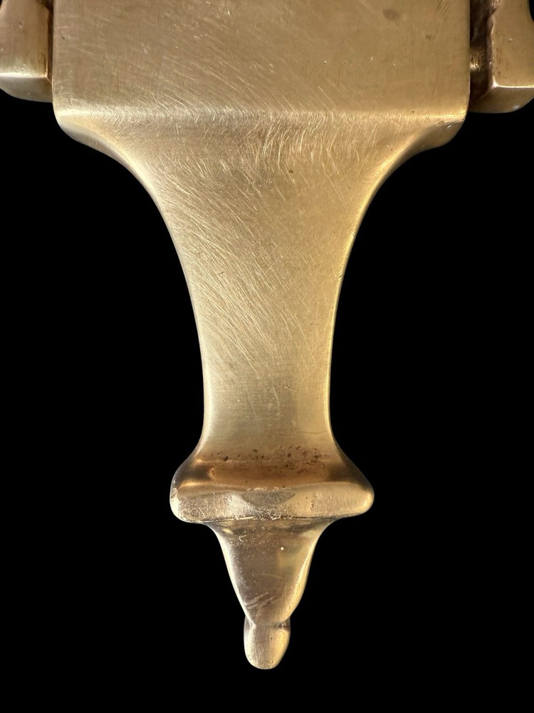 Vintage Solid Brass Door Knocker