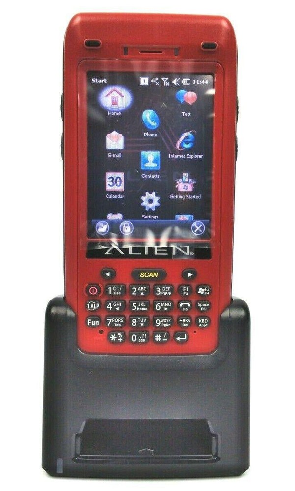 Alien ALH-9010 Mobile Computer RFID Handheld Reader with Cradle & Scan Handle